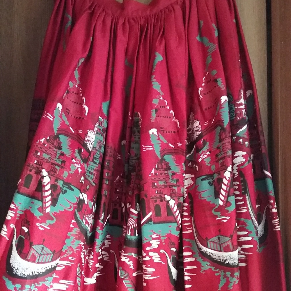 Pinup girl couture Jenny skirt Venice XL